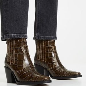 Ganni Western Boots